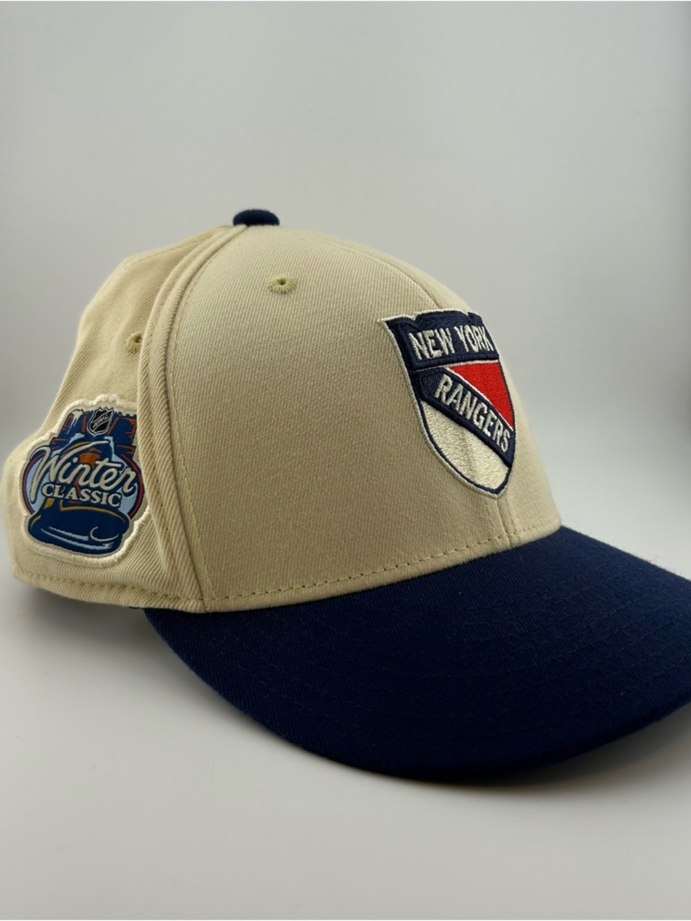 New York Rangers 2012 NHL Winter Classic Flat Brim Flex Reebok Hat - OSFA